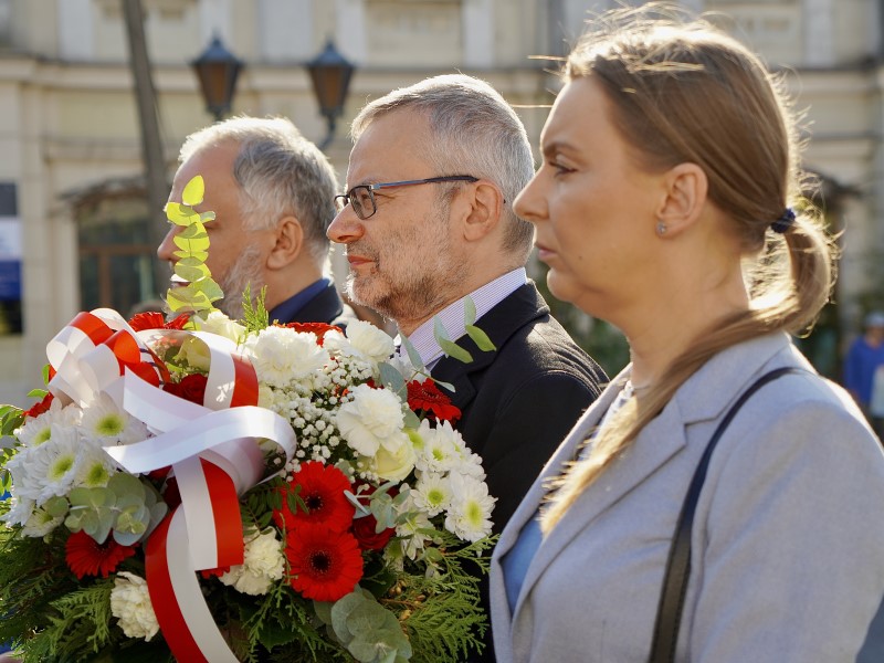 Obrazek ilustrujący - Uroczystość upamiętniająca 85. rocznicę Bitwy o Szosę Piotrkowską.