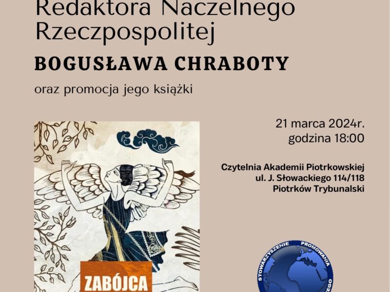 Zdjęcie prezentujące - Spotkanie autorskie Bogusława Chraboty