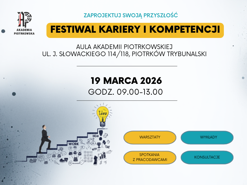 Zdjęcie prezentujące - Festiwal Kariery i Kompetencji w Akademii Piotrkowskiej