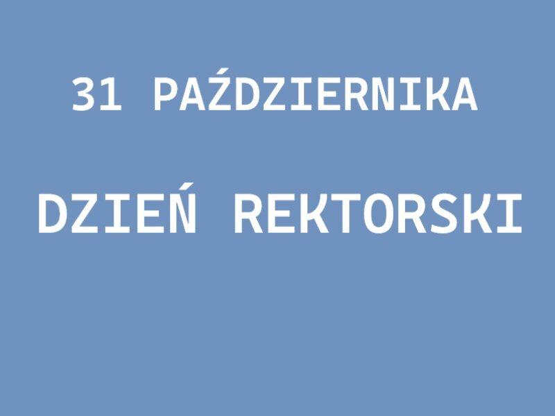 Zdjęcie prezentujące - Dzień rektorski