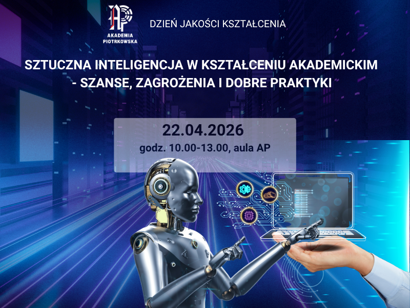 Zdjęcie prezentujące - Sztuczna inteligencja i jakość kształcenia. Akademia zaprasza na debatę